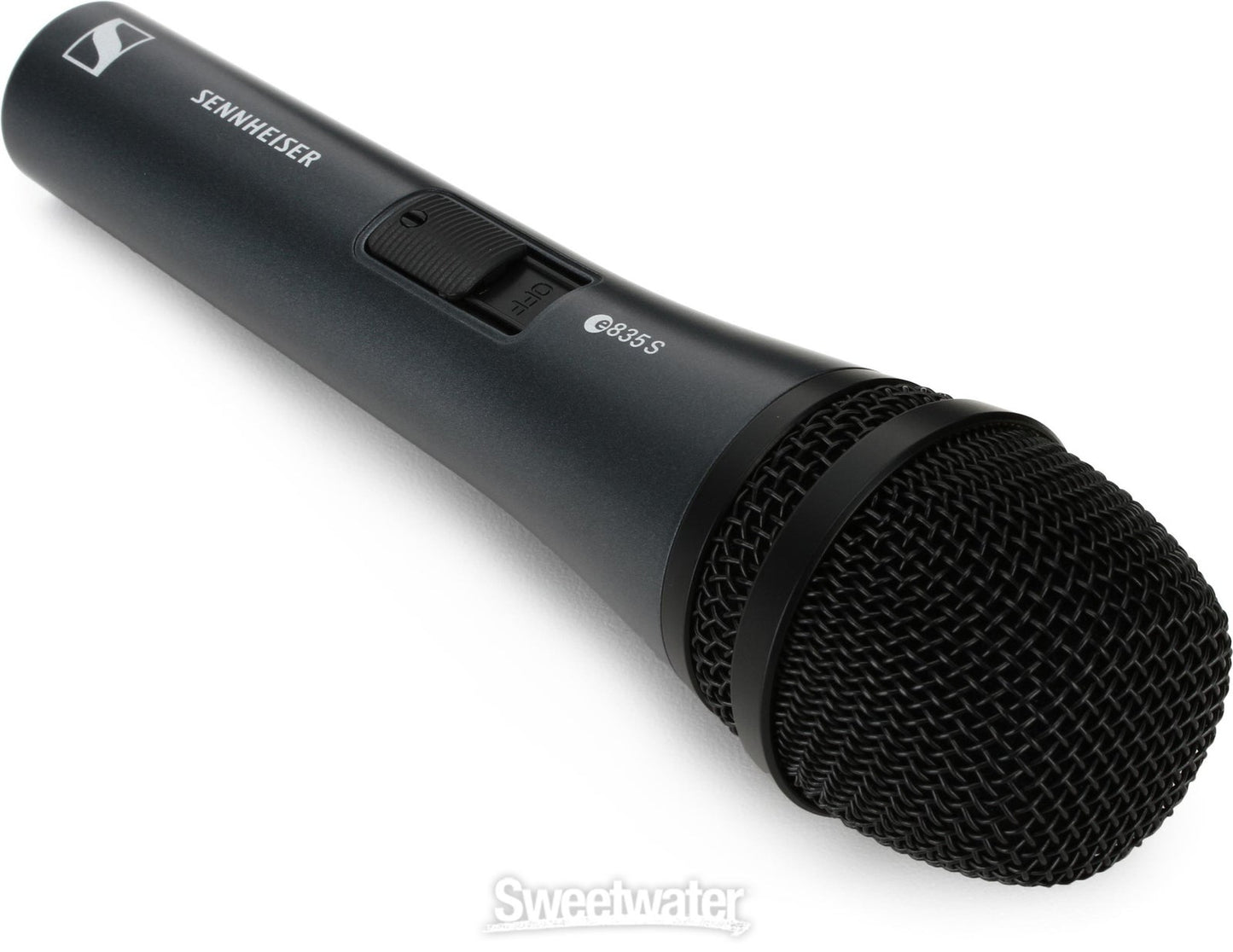 Sennheiser e 835-S Cardioid Dynamic Vocal Microphone