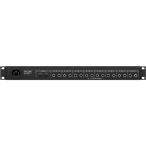 Behringer POWERPLAY P16-I 16-Channel 19'' Input Module With Analog and ADAT Optical Inputs