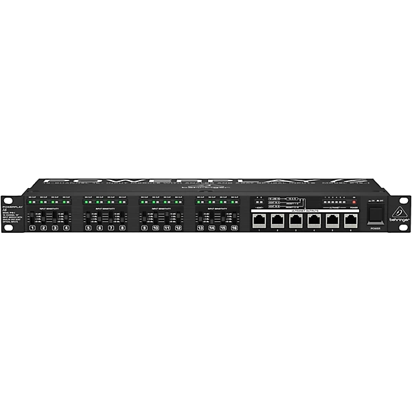 Behringer POWERPLAY P16-I 16-Channel 19'' Input Module With Analog and ADAT Optical Inputs