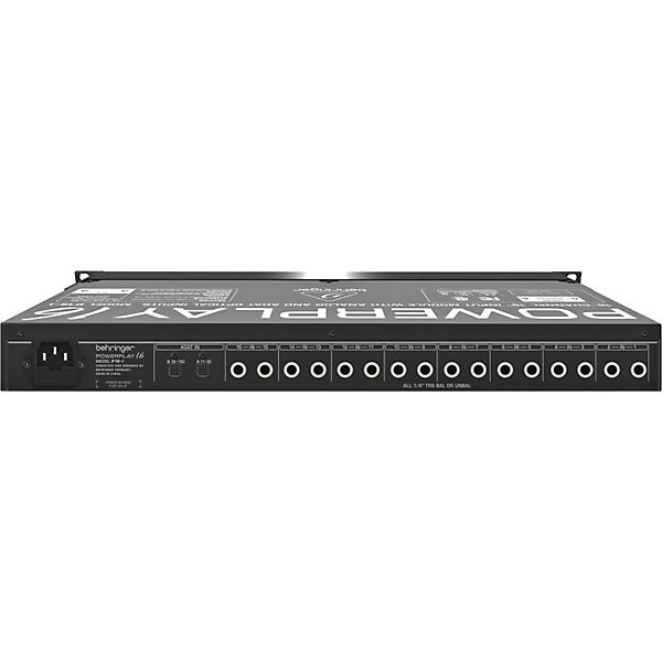 Behringer POWERPLAY P16-I 16-Channel 19'' Input Module With Analog and ADAT Optical Inputs