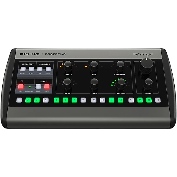 Behringer POWERPLAY P16-HQ 16-Channel Personal Monitoring Mixer